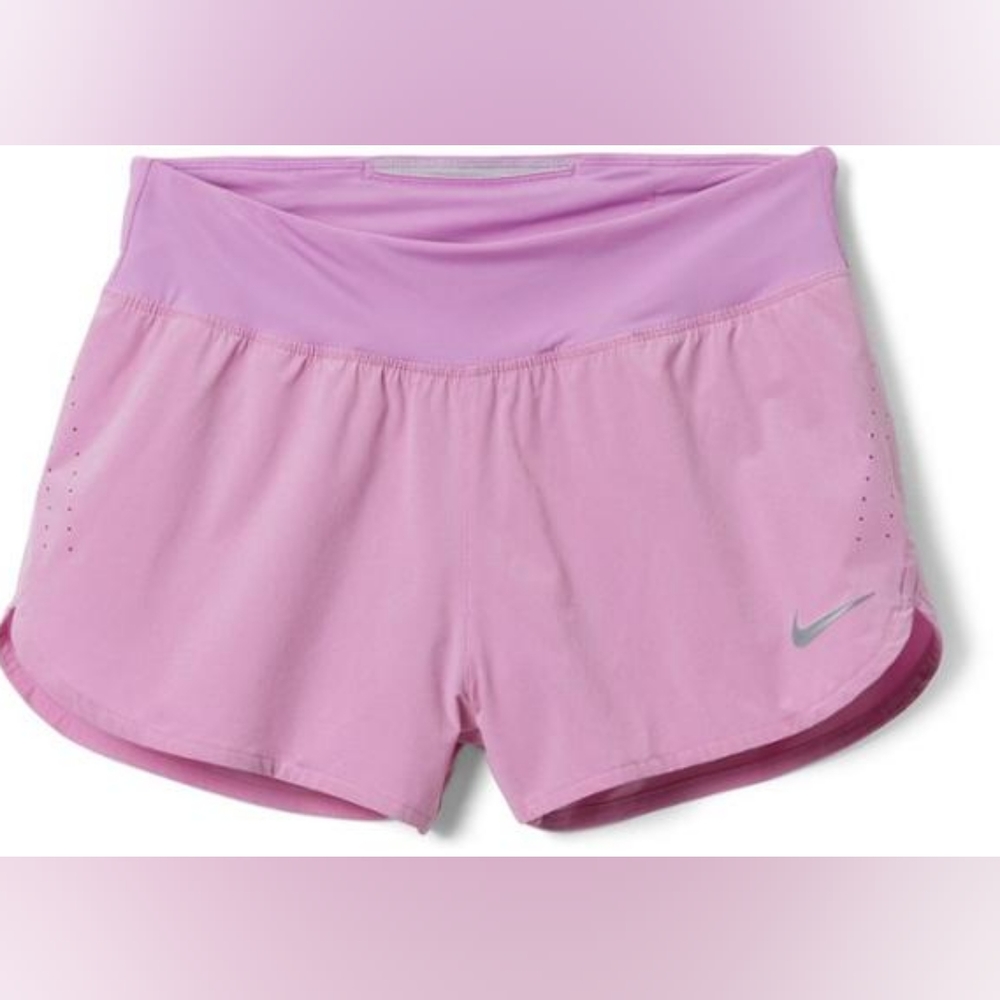 Nike Eclipse Shorts - Women's 3" Inseam in Fuchsia, Large